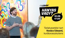 Hanyas vagy? - Tárlatvezetés Kovács Edwarddal