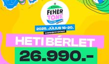 Fehértone Fesztivál 2025  - Bérlet