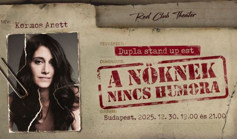 Kormos Anett - A nőknek nincs humora