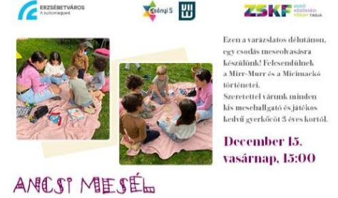 Ancsi mesél - mesék, játékok kakaóval és kaláccsal