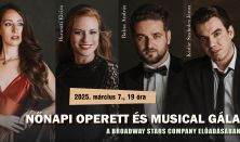 Nőnapi Operett és Musical Gála - A Broadway Stars Company előadásában