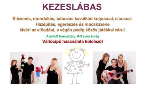 KEZESLÁBAS – Babaszínházi előadás