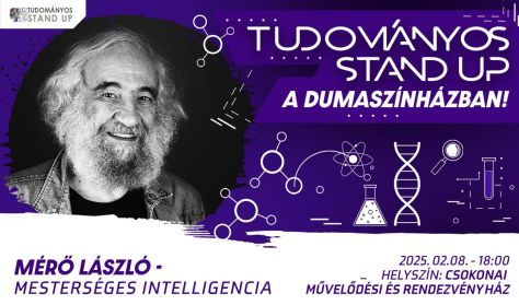 Tudományos Stand Up - Mérő László: Mesterséges intelligencia