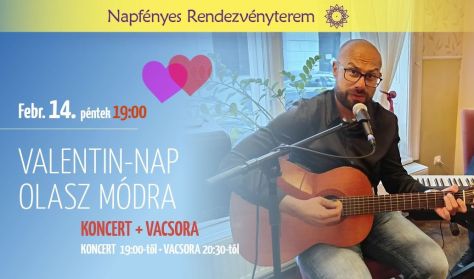 Valentin-nap olasz módra: koncert+vacsora