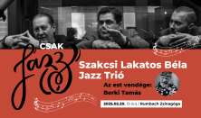 Csak Jazz – Szakcsi Jr. Trió koncert a Rumbachban