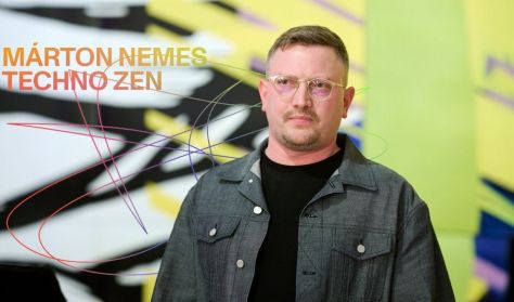 Nemes Márton képzőművész exkluzív tárlatvezetése a Techno Zen kiállításban