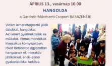 HANGOLDA – Babaszínházi előadás / Gardrób Művészeti Csoport