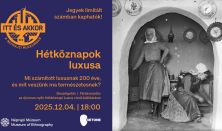 Itt és Akkor - élő podcast felvétel a múzeumban