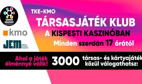 Társasjáték klub - Kispesti Kaszinó - További alk:  05.14, 05.21, 05.28.