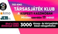 Társasjáték klub - Kispesti Kaszinó - További alk: 09.17, 09.24, 09.26, 09.31.