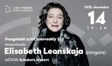 LFKZ Zeneakadémia-bérlet 2025/26 5/2 - Elisabeth Leonskaja (zongora)