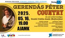 PénteK13 – Gerendás Péter és Zenekara – COUNTRY