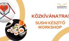 Sushi készítő workshop