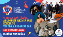 Zsidó Kulturális Fesztivál 2025: „Csillagok együttállása” - Budapest Klezmer Band