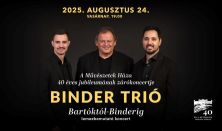 Binder Trió: Bartóktól-Binderig lemezbemutató koncert