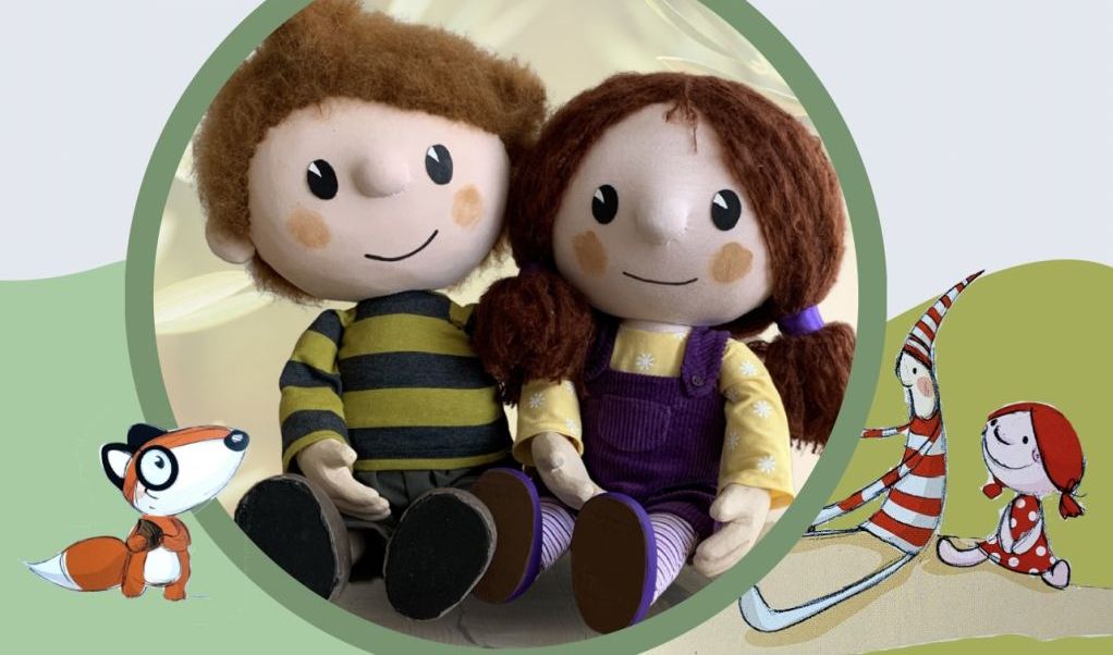 Maszat és Sári-bábelőadás