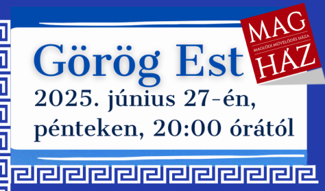 GÖRÖG EST - Mydros Görög Zenekar és Táncház
