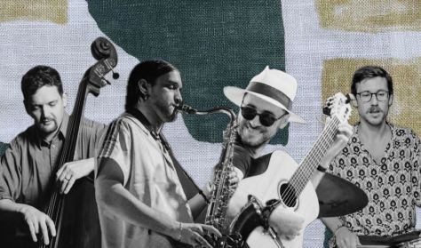 Stummer Márton - Afrosamba Trió, vendég: Kosztolánszki Dominik Stummer Márton - Afrosamba Trió, vendég: Kosztolánszki Dominik