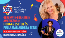 Zsidó Kulturális Fesztivál 2025: Gershwin-Bernstein Amerikában: Horgas Eszter és Fullajtár Andrea