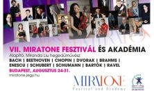MiraTone Fesztivál és Akadémia /„Átváltozások” - Beethoven/Bartók/Bach/Haydn/Enescu/Penderecki