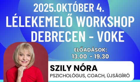 LÉLEKEMELŐ WORKSHOP - Belépőjegy 4 előadásra
