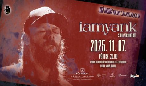 iamyank szóló zongora-est - Likó Marci helyett, de nem nélküle! iamyank szóló zongora-est - Likó Marci helyett, de nem nélküle!