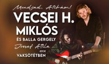 Vecsei H. Miklós és Balla Gergely: Vaksötét József Attila-est