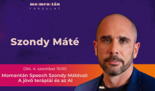 Momentán Speech Szondy Mátéval: A jövő terápiái és az AI