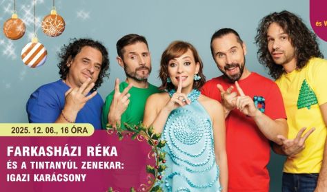 Farkasházi Réka és a Tintanyúl – Igazi karácsony Farkasházi Réka és a Tintanyúl – Igazi karácsony