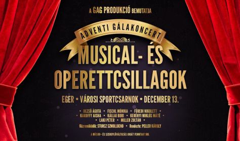 Musical- és Operettcsillagok - Adventi Gálakoncert