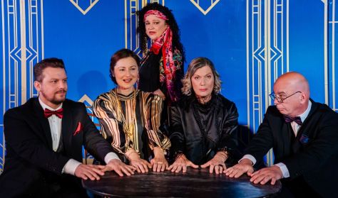 Vidám kísértet (Peller Károly, Náray Erika, Szendy Szilvi, Kékkovács Mara, Ullmann Zsuzsa, Péter Ric Vidám kísértet (Peller Károly, Náray Erika, Szendy Szilvi, Kékkovács Mara, Ullmann Zsuzsa, Péter Ric