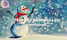 Levél a Mikulásnak – Téli táj akvarellel - Miniakadémia - Kreatív workshop 7-12 éves gyerekeknek