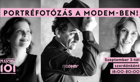 Portréfotózás a MODEM-ben