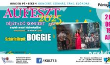 PénteK13 - AUFESZT Díjátadó koncert – Sztárfellépő: Csemer BOGGIE és Zenekara