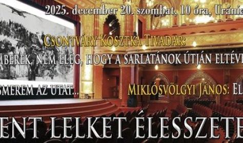 „Szent Lelket élesszetek!”