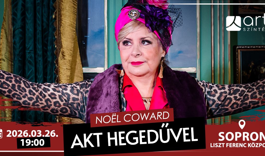 Akt hegedűvel - Sopron