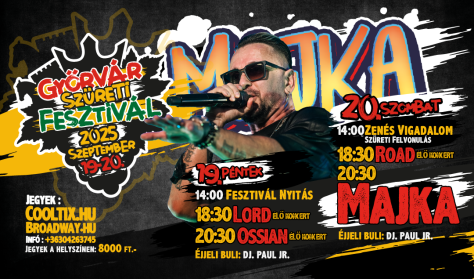 Győrvári Szüreti Fesztivál - 2 napos bérlet