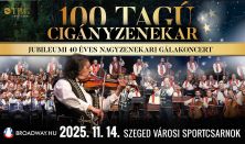 100 Tagú Cigányzenekar – 40 éves jubileumi koncert