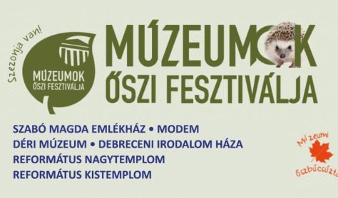 Szezonja van! Az örök Szabó Magda! Az örök divat! Múzeumok Őszi Fesztiválja Szezonja van! Az örök Szabó Magda! Az örök divat! Múzeumok Őszi Fesztiválja