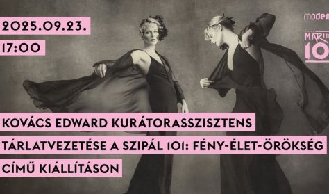 Szipál 101 - Tárlatvezetés Kovács Edwarddal Szipál 101 - Tárlatvezetés Kovács Edwarddal