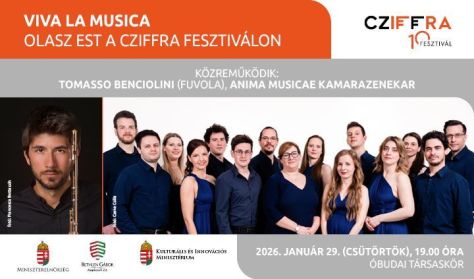 Cziffra Fesztivál - Viva la Musica | Olasz est a Cziffra Fesztiválon