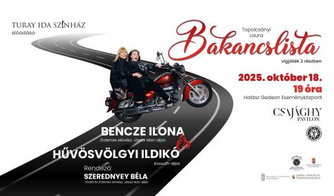 Topolcsányi Laura – Bakancslista - vígjáték