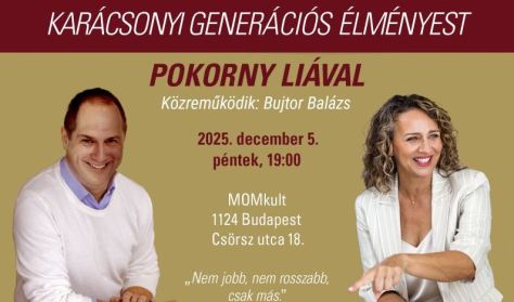 Steigervald Krisztián karácsonyi generációs élményestje Pokorny Liával