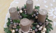 Adventi workshop - adventi koszorú készítés