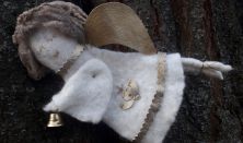 Ajándékkészítő műhely - Nemezkészítés (bőr-nemez angyal)