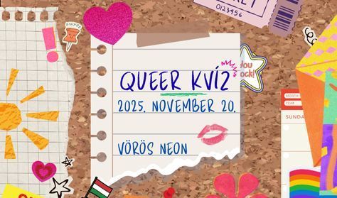 QueerKvíz w/ Széplábi Bori QueerKvíz w/ Széplábi Bori