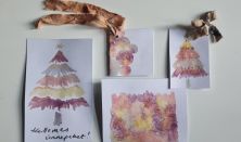 Adventi akvarellfestés természetes tintákkal (13:00-17:00)