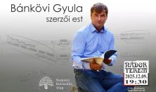 Bánkövi Gyula szerzői estje