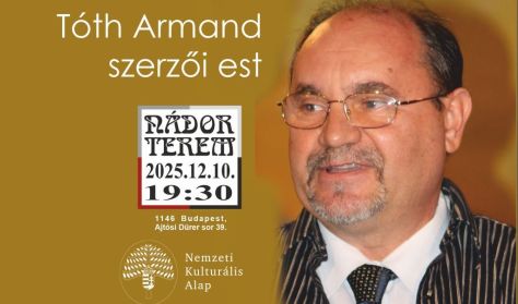 Tóth Armand szerzői estje