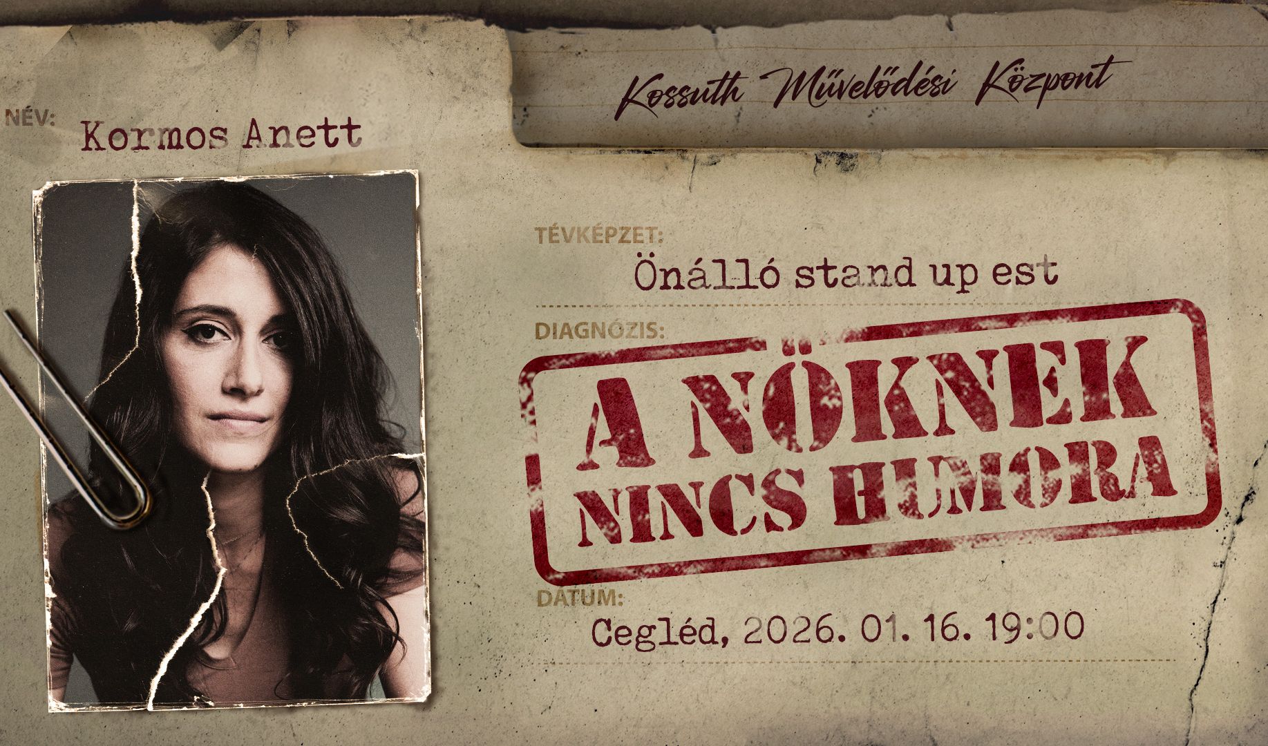 Kormos Anett - A nőknek nincs humora